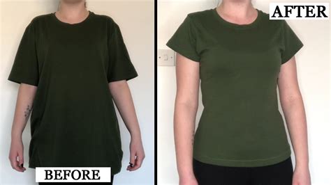 how to resize a shirt.